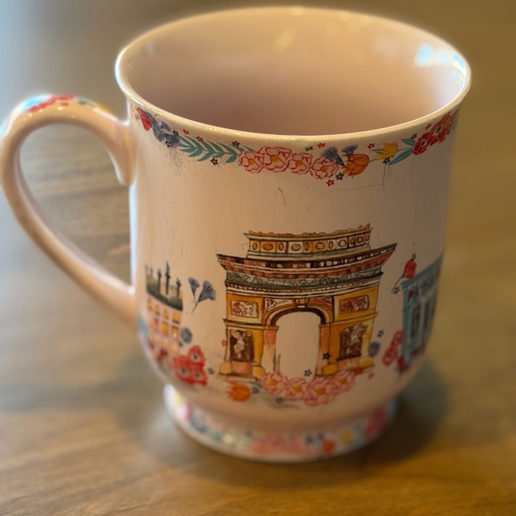 World Market Pink Paris World Traveler Mug - Picture 2 of 5